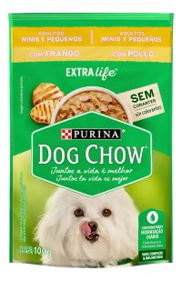 Foto do produto DOG CHOW ADLT MINI PEQ FRANGO 100G