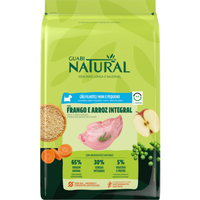 Foto do produto Ração Guabi Natural para Cães Filhotes de Porte Mini e Pequeno Sabor Frango e Arroz Integral 10,1KG