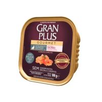 Foto do produto Ração Úmida GranPlus Gourmet para Gato Adulto Castrado Sabor Salmão 100gr