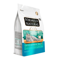 Foto do produto Ração Fórmula Natural Super Premium Life Gatos Castrados Sabor Salmão 1KG
