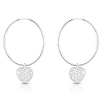 Foto do produto ARGOLA DE PRATA GD 36 ZIRCONES 20826