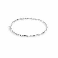 Foto do produto BRACELETE DE PRATA TORCIDO F200