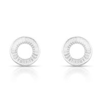 Foto do produto BRINCO DE PRATA DELUXE CÍRCULO COM 50 ZIRCONES CRAVEJADOS