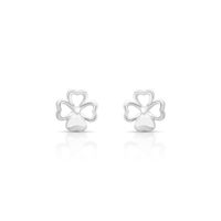 Foto do produto BRINCO DE PRATA LISO FLOR 21569
