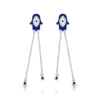 Foto do produto BRINCO ESMALTADO MAO COM 32 ZIRCONES