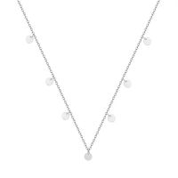 Foto do produto CHOCKER DE PRATA LISO CÍRCULOS 17CM DE COMPRIMENTO + 5CM DE EXTENSOR 19116