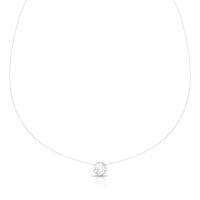 Foto do produto COLAR DE NYLON PONTO DE LUZ REDONDO ZIRCONE PRINCIPAL 3 MM 19558