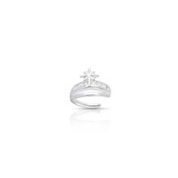 Foto do produto PIERCING DE PRATA ESTRELA COM 7 ZIRCONES CRAVEJADOS VENDA POR UNIDADE E NÃO PAR 21352