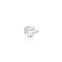 Foto do produto PIERCING DE PRATA FIO DUPLO COM 20 ZIRCONES CRAVEJADOS VENDA POR UNIDADE E NÃO PAR 20917
