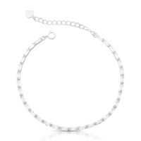 Foto do produto PULSEIRA DE PRATA DELUXE 31 ZIRCONES