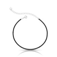 Foto do produto PULSEIRA DE PRATA DELUXE 84 ONIX