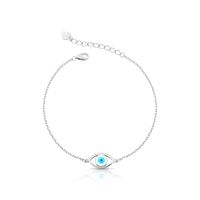 Foto do produto PULSEIRA DE PRATA OLHO GREGO 18503