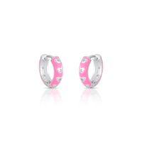 Foto do produto ARGOLA ESMALTADO 16 ZIRCONES