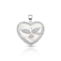 Foto do produto PINGENTE PEROLA ESPIRITO SANTO 55 ZIRCONES
