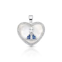 Foto do produto PINGENTE PEROLA NSRA APARECIDA 41 ZIRCONES