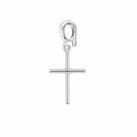 Foto do produto PINGENTE DE PRATA CLICK RELIGIOSO CRUZ LISA 501501