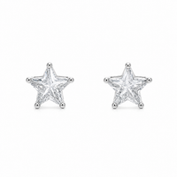 Foto do produto BRINCO ESTRELA SOLITARIO 5MMM 18172