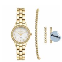 Foto do produto RELOGIO CONDOR FEMININO COM SEMI JOIAS DOURADO