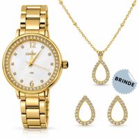 Foto do produto RELOGIO CONDOR FEMININO COM SEMI JOIAS DOURADO