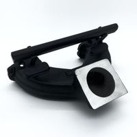 Foto do produto ADMISSÃO 4 BICOS COM FLAUTA PARA CORPO 45° GM OPALA 4C PRETA-066