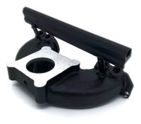 Foto do produto ADMISSÃO 4 BICOS COM FLAUTA PARA CORPO DE PÉ GM OPALA 4C PRETA-066