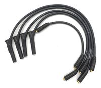 Foto do produto CABO VELA SILICONE GM CHEVETTE E SIMILARES 10MM PRETO-056