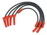 Foto do produto CABO VELA SILICONE GM CHEVETTE E SIMILARES 10MM PRETO/VERMELHO-056