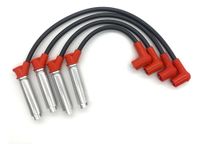 Foto do produto CABO VELA SILICONE GM KADETT 1.8 8V ATÉ 1991 E SIMILARES 10MM PRETO/VERMELHO-056