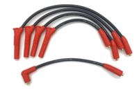 Foto do produto CABO VELA SILICONE VW GOL AP 8V SEM PINO E SIMILARES 10MM PRETO/VERMELHO-056