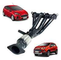 Foto do produto COLETOR DIMENSIONADO 4X1 TUBOS 1´1/2 SAÍDA 2´1/4 FORD NEW FIESTA 1.6 16V SIGMA E SIMILARES-08