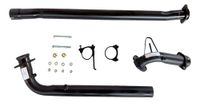 Foto do produto DOWNPIPE AÇO CARBONO TUBOS 2´1/2 PLUG AND PLAY FORD RANGER 2.2 4C 2016 EM DIANTE COM TUBO INTERMEDIÁRIO-08