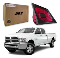 Foto do produto FILTRO AR ESPORTIVO INBOX DODGE RAM 2500 5.I 330CV TURBO DIESEL 2003 ATÉ 2009 E SIMILARES VERMELHO-062