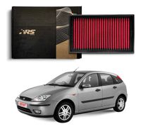 Foto do produto FILTRO AR ESPORTIVO INBOX FORD FOCUS 1.8 16V 2000 ATÉ 2003 E SIMILARES VERMELHO-062