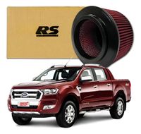 Foto do produto FILTRO AR ESPORTIVO INBOX FORD RANGER 2.2 16V XL TDCI 2012 EM DIANTE E SIMILRES VERMELHO-062