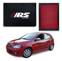 Foto do produto FILTRO AR ESPORTIVO INBOX GM CORSA 1.8 2003 ATÉ 2008 E SIMILARES VERMELHO-062
