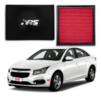 Foto do produto FILTRO AR ESPORTIVO INBOX GM CRUZE SPORT 1.8 16V 144CV 2011 ATÉ 2016 E SIMILARES VERMELHO-062