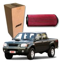 Foto do produto FILTRO AR ESPORTIVO INBOX NISSAN FRONTIER 2.8 ATTACK MWM 2006 ATÉ 2007 E SIMILARES VERMELHO-062