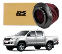 Foto do produto FILTRO AR ESPORTIVO INBOX TOYOTA HILUX 3.0 2001 ATÉ 2015 E SIMILARES VERMELHO-062