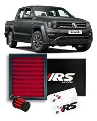 Foto do produto FILTRO AR ESPORTIVO INBOX VW AMAROK 2.0 16V 180CV TDI BITURBO DIESEL 2015 EM DIANTE E SIMILARES VERMELHO-062