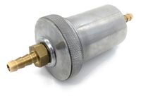 Foto do produto Filtro Combustível Espigão 9mm Prata Race Chrome Rc357