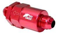 Foto do produto FILTRO COMBUSTÍVEL LAVÁVEL PEQUENO 30 MICRONS MACHO AN10 VERMELHO-048