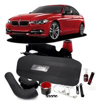 Foto do produto KIT COLD AIR INTAKE BMW 2.0 16V TURBO MOTOR N20 COM FILTRO VERMELHO-057