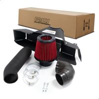 Foto do produto KIT INTAKE RENAULT SANDERO RS 2.0 MOTOR F4R COM FILTRO VERMELHO-057