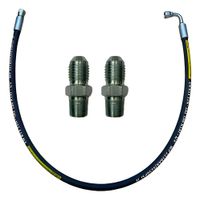 Foto do produto Mangueira Aeroquip Ar Oleo Turbina 30 Cm C/ Niples Ar Oléo