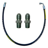 Foto do produto Mangueira Aeroquip Ar Oleo Turbina 50 Cm C/ Niples Ar Oléo