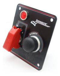 Foto do produto PAINEL COM CHAVE CAÇA/BOTÃO PARTIDA VERMELHO-0130
