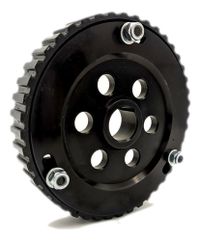Foto do produto POLIA REGULÁVEL COMANDO FECHADA VW AP 8V PRETA-080
