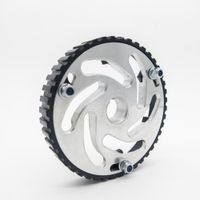 Foto do produto Polia Regulável Comando Hélice Vw Ap 8v Prata Wolk Ww1021pra