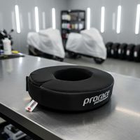 Foto do produto PROTETOR CERVICAL PRETO COM LOGO PRO RACE-04