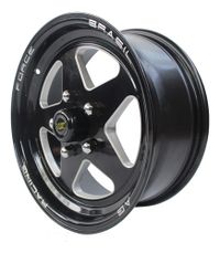 Foto do produto RODA ARO 15 TALA 7 FURAÇÃO 4X100 FORCE PRETA-03